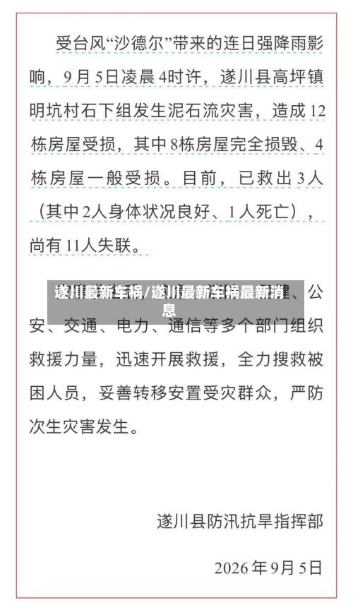 遂川最新车祸/遂川最新车祸最新消息