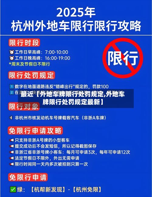 最近【外地车牌限行处罚规定,外地车牌限行处罚规定最新】-第3张图片