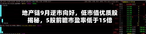 地产链9月逆市向好	，低市值优质股揭秘，5股前瞻市盈率低于15倍-第3张图片