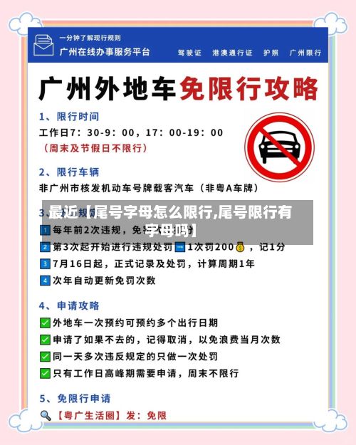 最近【尾号字母怎么限行,尾号限行有字母吗】
