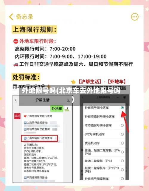 外地限号吗(北京车去外地限号吗)-第1张图片