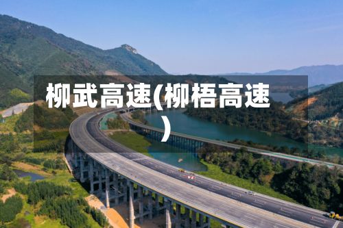 柳武高速(柳梧高速)