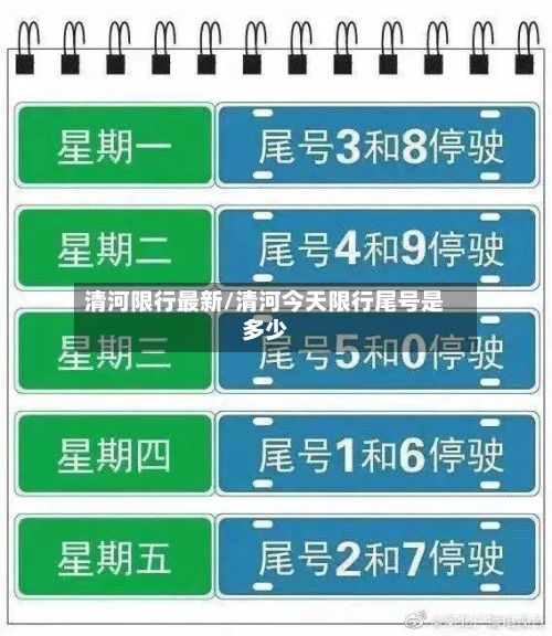 清河限行最新/清河今天限行尾号是多少-第3张图片