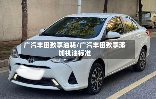 广汽丰田致享油耗/广汽丰田致享添加机油标准-第3张图片