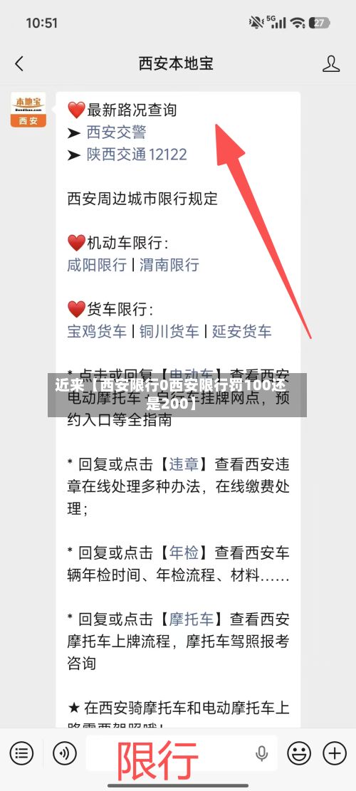 近来【西安限行0西安限行罚100还是200】