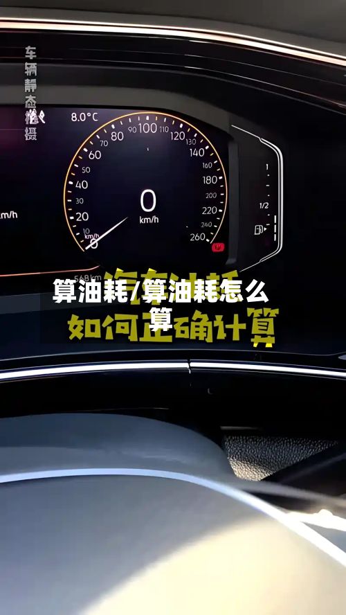 算油耗/算油耗怎么算-第3张图片