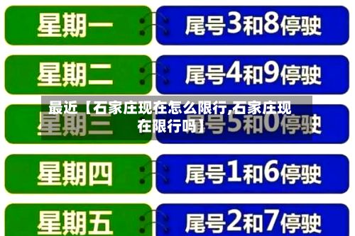 最近【石家庄现在怎么限行,石家庄现在限行吗】-第2张图片