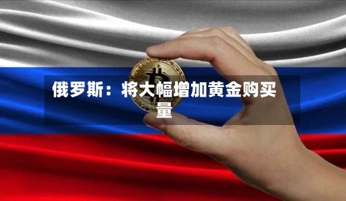 俄罗斯：将大幅增加黄金购买量