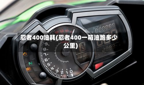 忍者400油耗(忍者400一箱油跑多少公里)-第2张图片