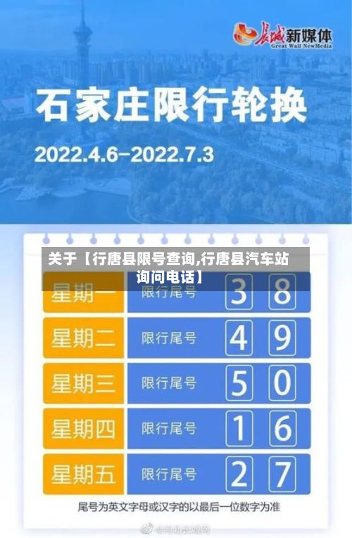 关于【行唐县限号查询,行唐县汽车站询问电话】