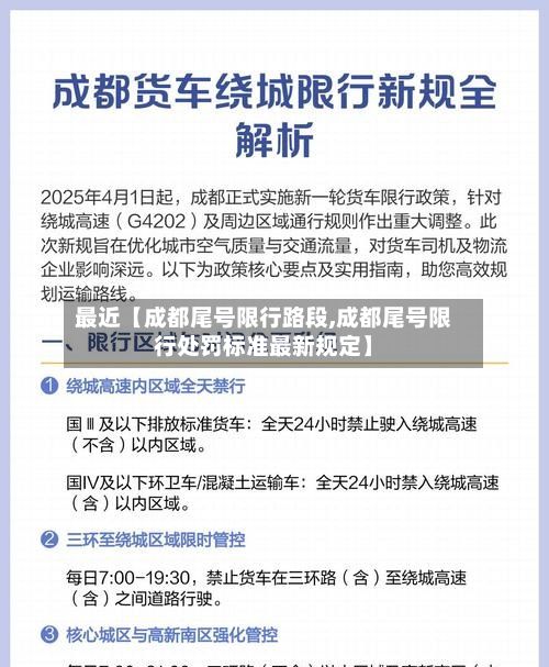 最近【成都尾号限行路段,成都尾号限行处罚标准最新规定】