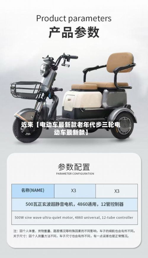 近来【电动车最新款老年代步三轮电动车最新款】-第1张图片