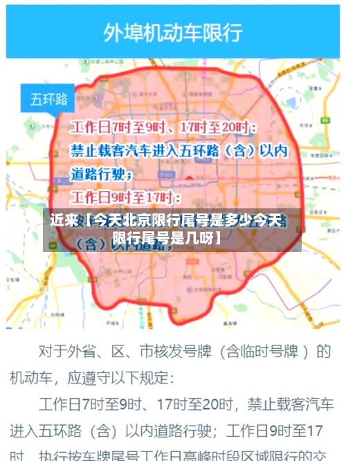 近来【今天北京限行尾号是多少今天限行尾号是几呀】