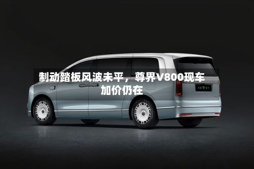 制动踏板风波未平，尊界V800现车加价仍在-第2张图片