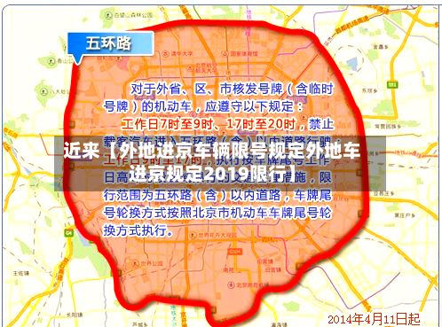 近来【外地进京车辆限号规定外地车进京规定2019限行】