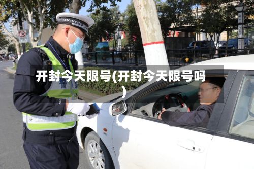 开封今天限号(开封今天限号吗)-第2张图片