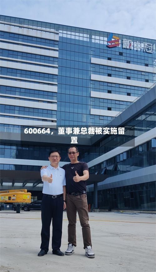 600664，董事兼总裁被实施留置-第2张图片