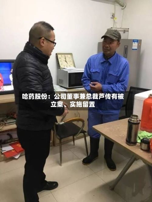 哈药股份：公司董事兼总裁芦传有被立案、实施留置