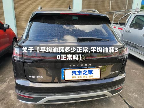 关于【平均油耗多少正常,平均油耗30正常吗】