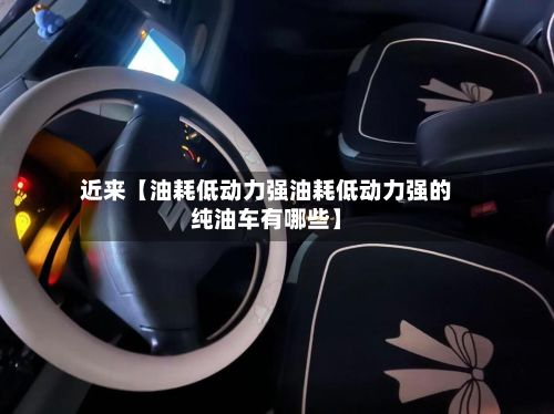 近来【油耗低动力强油耗低动力强的纯油车有哪些】