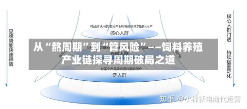 从“熬周期”到“管风险”——饲料养殖产业链探寻周期破局之道