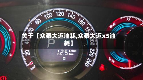 关于【众泰大迈油耗,众泰大迈x5油耗】-第2张图片
