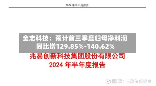 全志科技:预计前三季度归母净利润同比增129.85%-140.62%-第3张图片