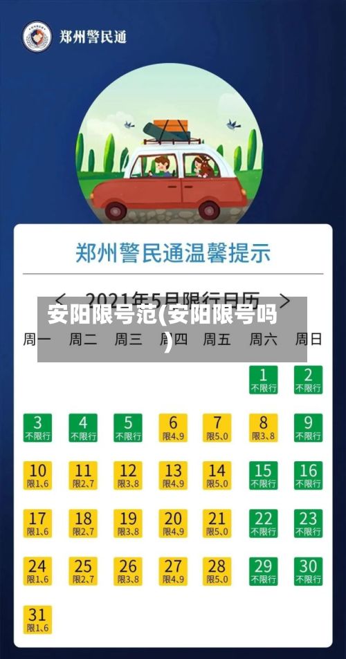 安阳限号范(安阳限号吗)
