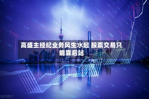 高盛主经纪业务风生水起 股票交易只能靠后站