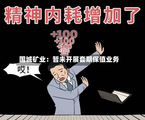 国城矿业：暂未开展套期保值业务-第2张图片