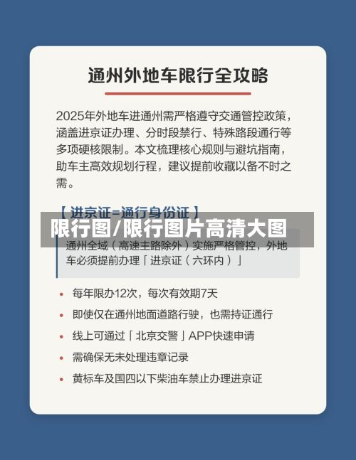 限行图/限行图片高清大图-第2张图片