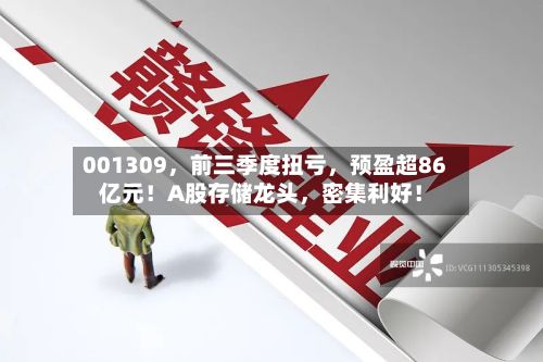 001309，前三季度扭亏，预盈超86亿元！A股存储龙头，密集利好！