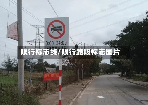 限行标志线/限行路段标志图片