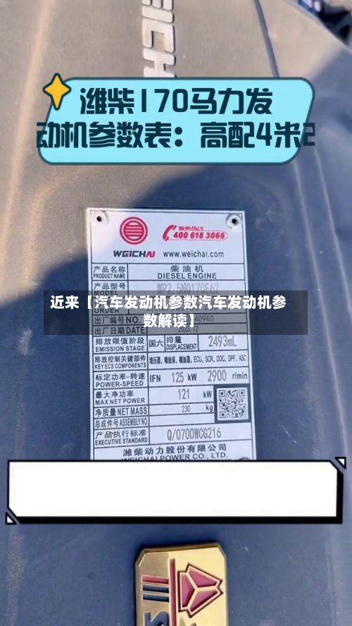 近来【汽车发动机参数汽车发动机参数解读】-第2张图片