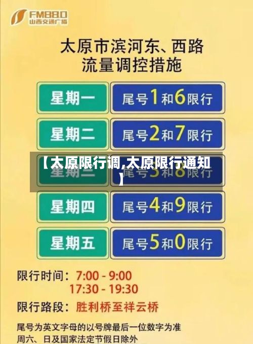 【太原限行调,太原限行通知】-第2张图片