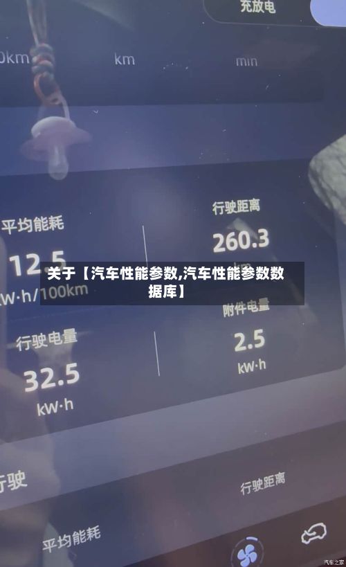 关于【汽车性能参数,汽车性能参数数据库】-第2张图片
