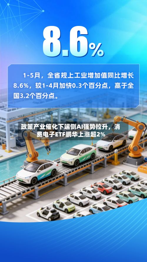 政策产业催化下端侧AI强势拉升，消费电子ETF鹏华上涨超2%-第3张图片