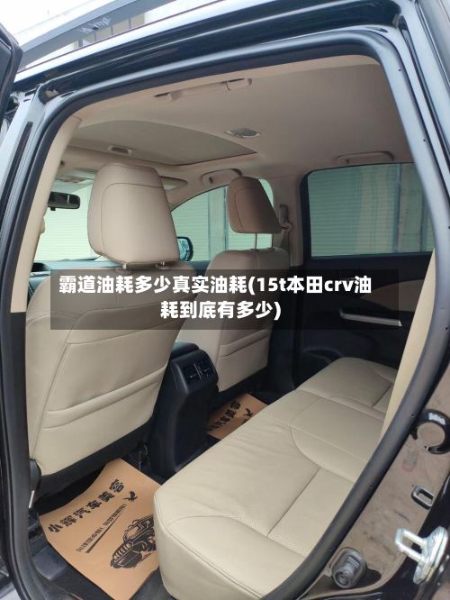 霸道油耗多少真实油耗(15t本田crv油耗到底有多少)-第2张图片
