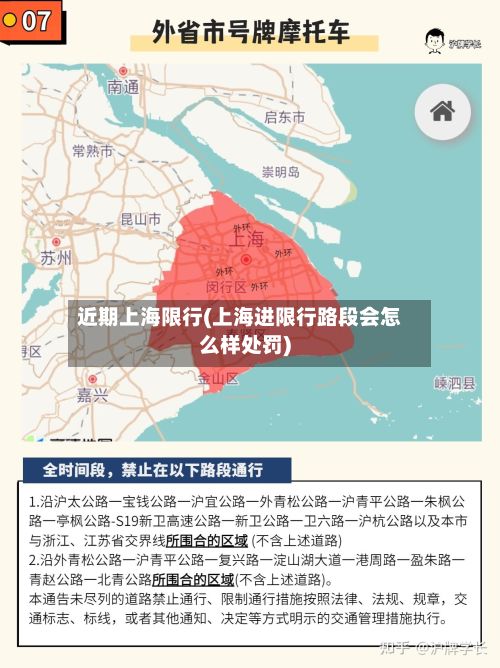 近期上海限行(上海进限行路段会怎么样处罚)-第3张图片