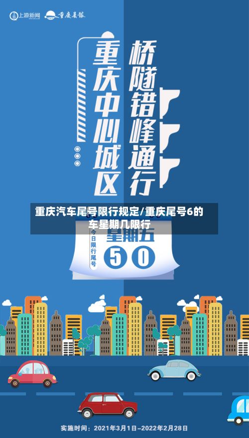 重庆汽车尾号限行规定/重庆尾号6的车星期几限行