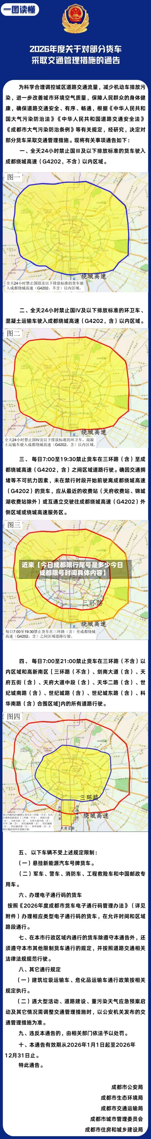 近来【今日成都限行尾号是多少今日成都限号时间具体内容】-第3张图片
