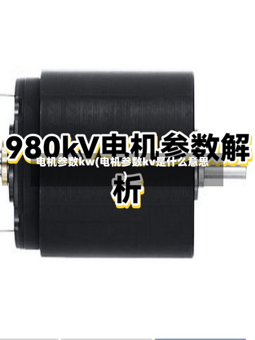电机参数kw(电机参数kv是什么意思)